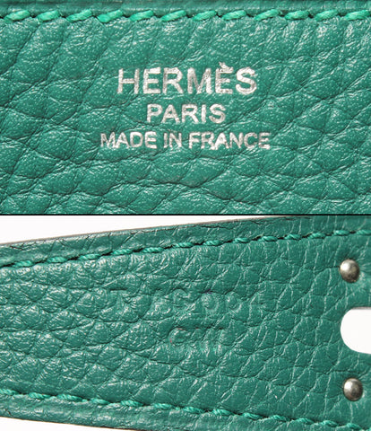 Hermes beauty products Lindy 26 Leather handbags T engraved door Clemence leather ladies HERMES