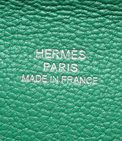 Hermes beauty products Calvi Card Case A engraved unisex (2 fold wallet) HERMES