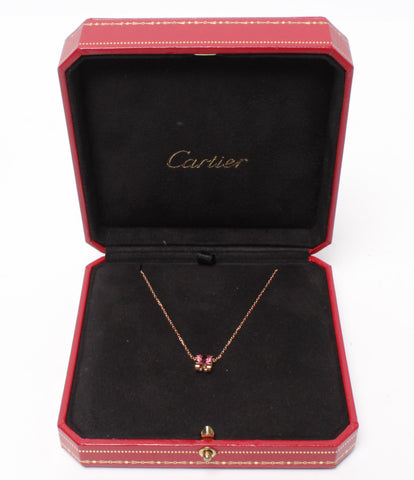カルティエ  K18 ピンクトルマリン ネックレス      レディース  (ネックレス) Cartier