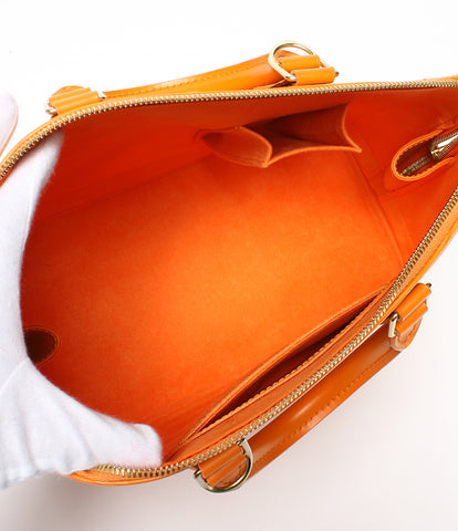 Louis Vuitton beauty products handbags Alma epi mandarin orange epi Ladies Louis Vuitton