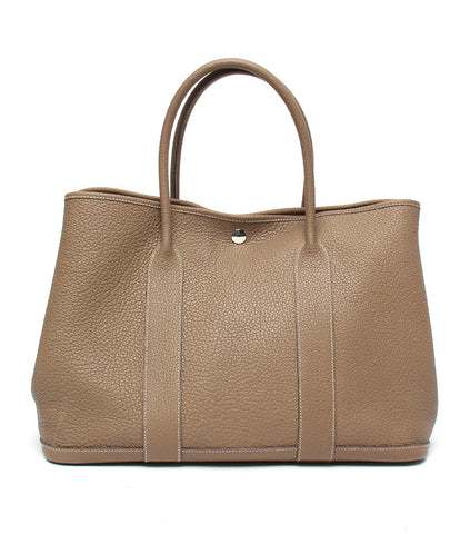 Hermes leather tote bag Garden Party PM Ladies HERMES