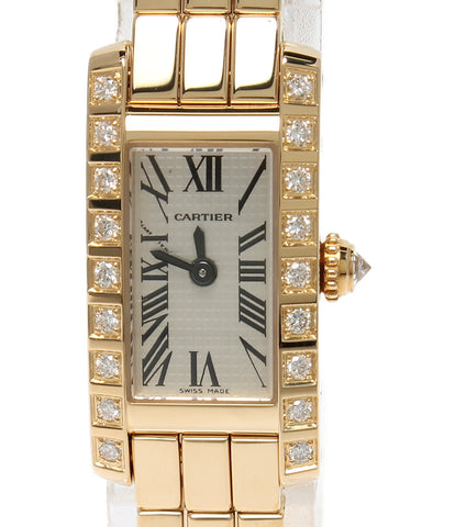 Cartier beauty products wristwatch tank Allyn Jeffrey Ranieru quartz Ladies Cartier