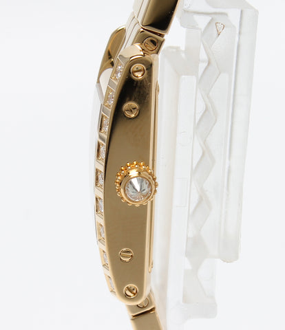 カルティエ 美品 腕時計 タンクアリンジェラニエール  クオーツ   レディース   Cartier