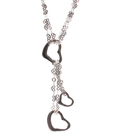 K18 Heart 2 Necklace K18 Ladies' (necklace)