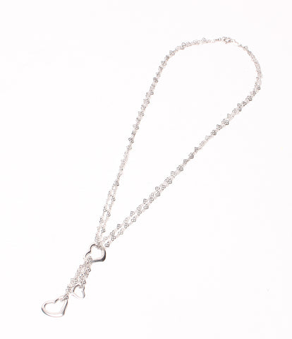 K18 Heart 2 Necklace K18 Ladies' (necklace)