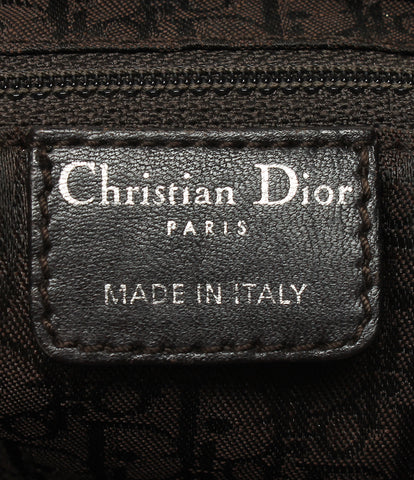 クリスチャンディオール  レザーハンドバッグ  カナージュ    レディース   Christian Dior
