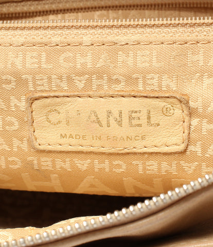 Chanel chocolate bar leather tote bag ladies CHANEL