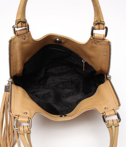 Chanel leather handbag ladies CHANEL