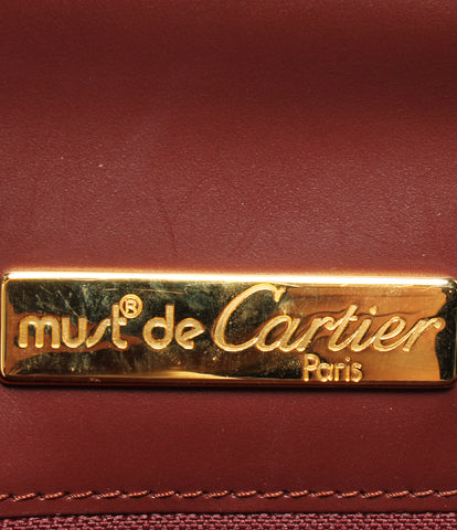 カルティエ  レザーハンドバッグ  マストライン    レディース   Cartier