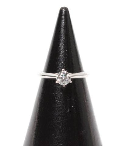 Tiffany beauty products PT950 D 0.36ct classic solitaire ring Ladies SIZE 6 No. (ring) TIFFANY & Co.