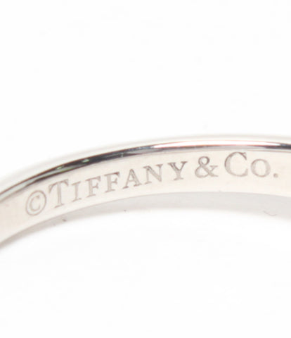 蒂芙尼美容产品PT950 d 0.36ct经典的纸牌环女士们SIZE 6号（环）Tiffany公司
