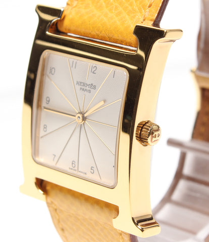 Hermes Watch □สลัก H นาฬิกาควอตซ์ Hermes