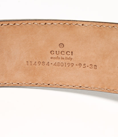 Gucci belt Gutchishima interlocking Men's (multiple size) GUCCI