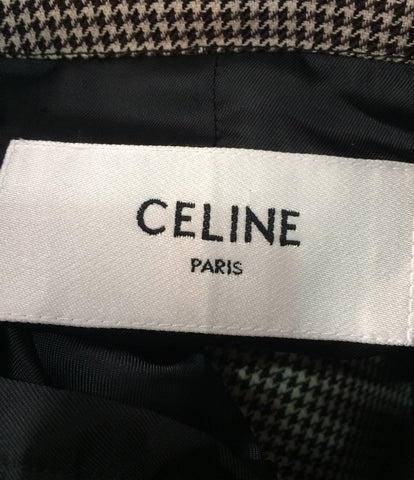 Celine ความงาม Products 19SS Hound Toth Headbow Coat ผู้หญิงขนาด 36 (s) Celine