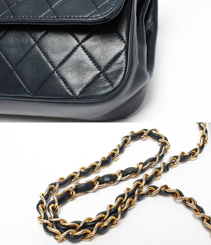 Chanel leather shoulder bag chain lambskin Gold hardware Matorasse current model Ladies CHANEL