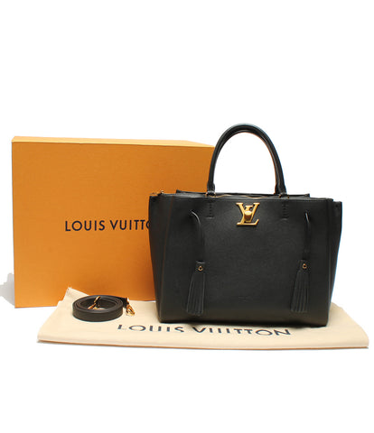 Louis Vuitton 2WAY leather handbag Rokkumi Ladies Louis Vuitton