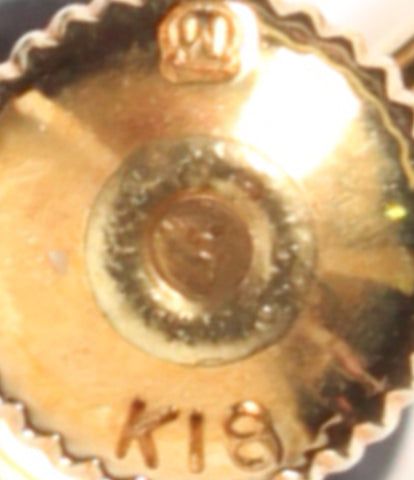 K18御木本珍珠耳环女士（耳环）MIKIMOTO