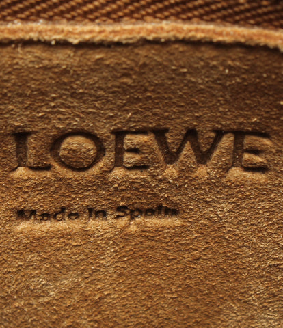 Loewe ความงามสินค้าเกตมือจับด้านบน Slus Mall หนังกระเป๋าถือสุภาพสตรี Loewe