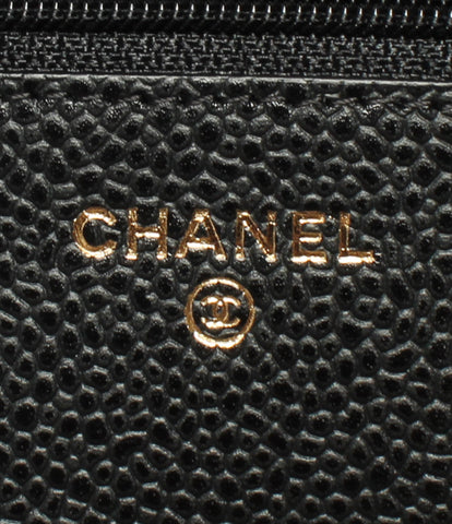 Chanel beauty products chain wallet leather shoulder bag Matorasse (current model) Women CHANEL