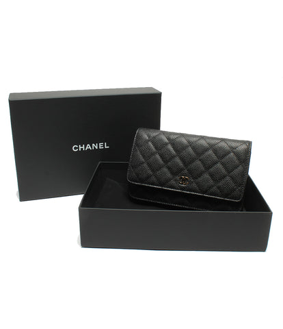Chanel ความงามผลิตภัณฑ์โซ่กระเป๋าสตางค์หนังกระเป๋าสะพายไหล่ Matrass (รุ่นปัจจุบัน) สตรี Chanel