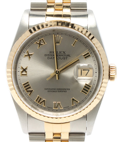 Rolex Watch Date Just Automatic Silver Men's Rolex