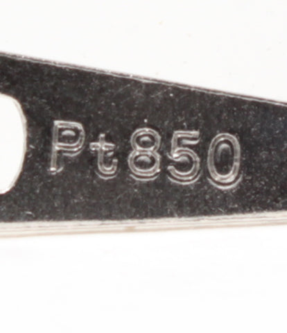 PT900 PT850珍珠11毫米钻石吊坠0.02ct PT900 PT850女士（项链）