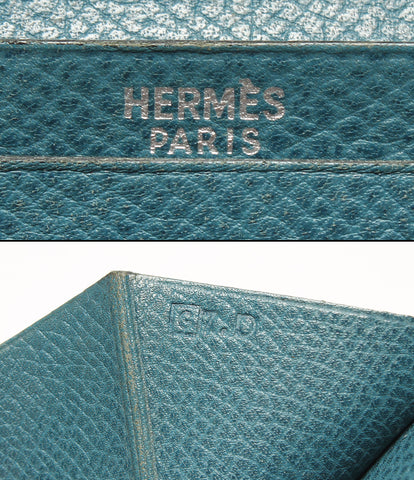 Hermes Behin สองพับแกะสลักกระเป๋าสตางค์□ G ผู้หญิง (กระเป๋าสตางค์ยาว) Hermes