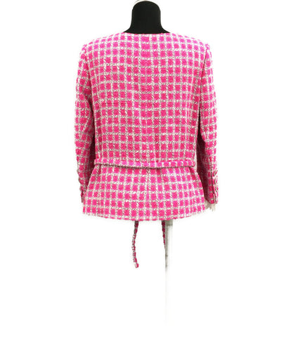 Chanel beauty products tweed jacket 14S P49012 Ladies SIZE 42 (L) CHANEL