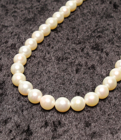 Beauty products necklace Pearl 8.3mm K14WG Ladies (necklace)