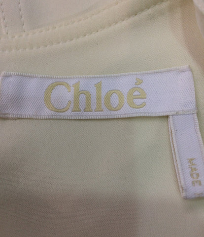 Chloe beauty products silk gather blouse Ladies SIZE 36 (XS below) Chloe