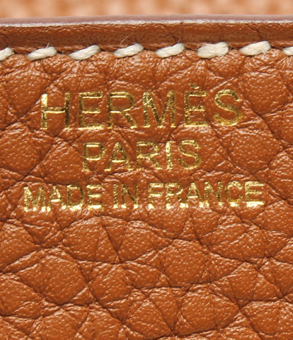 Hermes Barkin 30 กระเป๋าหนังแกะสลัก X Women's Hermes