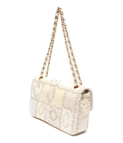 Chanel beauty products W chain shoulder bag patchwork Women's CHANEL