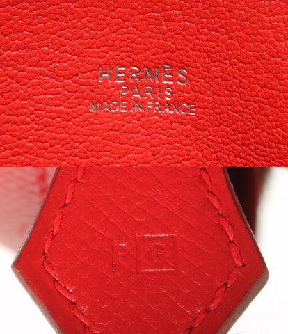 Hermes Prum 28 กระเป๋าหนังแกะสลัก□ G VO Epson Hermes ของผู้หญิง