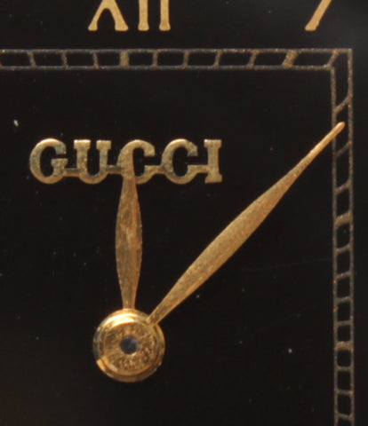 Gucci watch K18 Quartz Black Women GUCCI