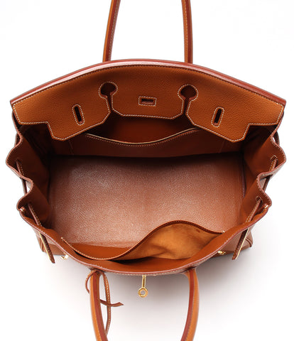 Hermes leather handbag Gold hardware □ D engraved Togo Birkin 35 Ladies HERMES