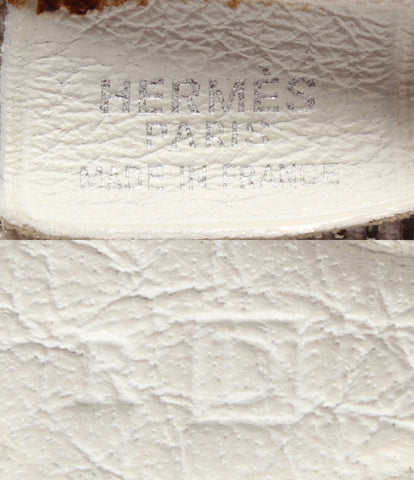 Hermes door Clemence leather Gao leather handbag engraved? D Ladies HERMES