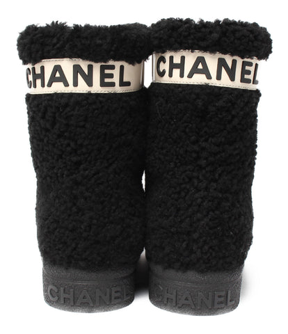 Chanel Beauty Boa Boots 2018-19aw ผู้หญิงขนาด 37 (m) Chanel
