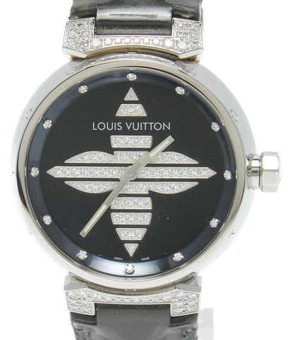 Louis Vuitton Watch Tambour Forever Quartz Men's Louis Vuitton