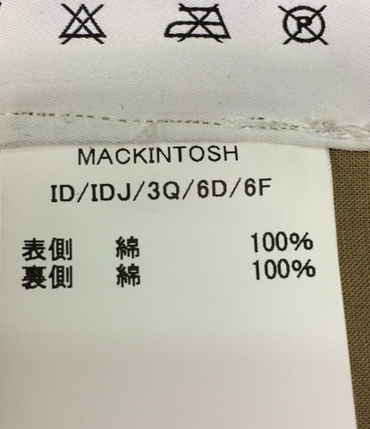 Macintosh Rubber Pulling Long Coat Catton Liner ขนาดผู้ชาย 1 (XS หรือน้อยกว่า) Mackintosh