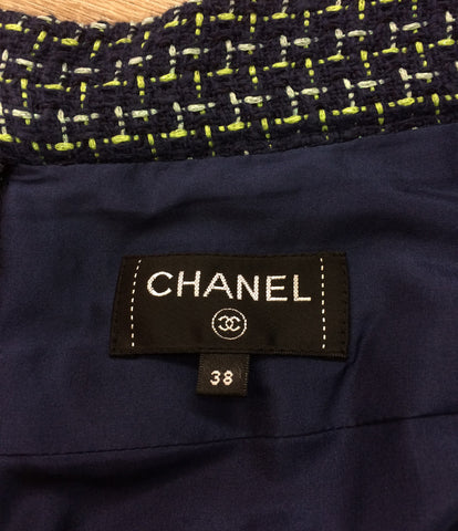 Chanel Beauty Products 17p ทวีดกระโปรงผู้หญิงขนาด 38 (s) Chanel