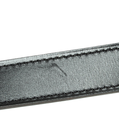 Hermes beauty products Silver hardware belt engraved □ K Men's (multiple size) HERMES