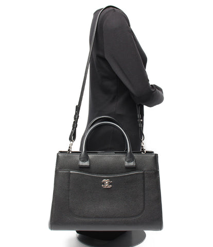 Chanel 2way leather tote bag Exe Clive Ladies CHANEL