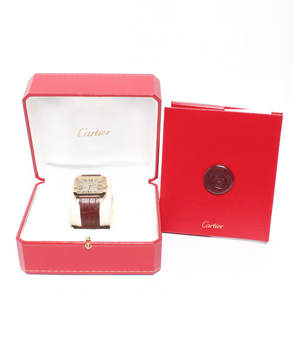 カルティエ  腕時計 サントスヂュモン  手動巻き   メンズ   Cartier