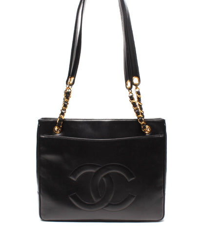 Chanel Leather Chain Shoulder Bag Ladies Chanel