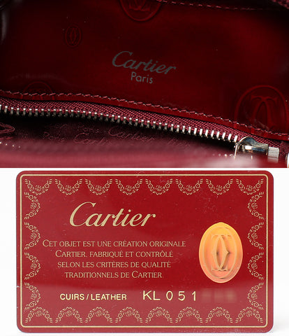 カルティエ  レザーリュック ボルドー  ハッピーバースデー    レディース   Cartier