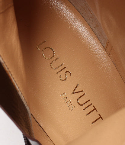 Louis Vuitton enamel boots monogram patent Ladies SIZE 38 (L) Louis Vuitton