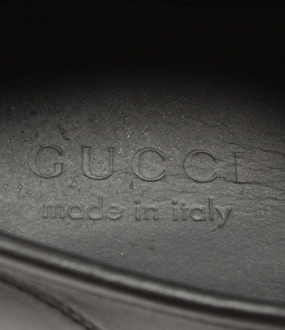 Gucci ความงามหนังตัดต่ำแผ่นรองเท้าผู้ชายขนาด 8 1 / 2c (m) gucci