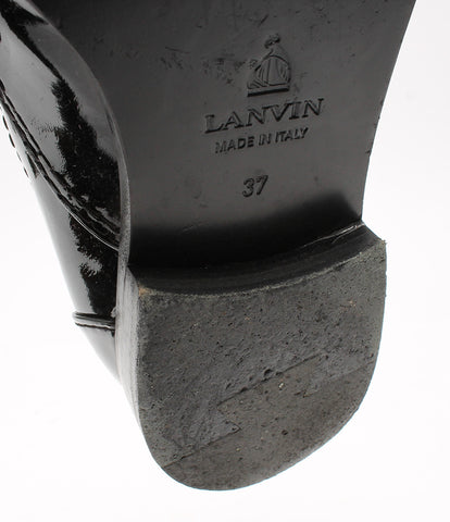 Lamban สิทธิบัตรหนังพู่รองเท้าผู้หญิงขนาด 37 (m) Lanvin