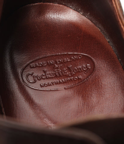 Crockett and Jones punched cap toe leather shoes BELGRAVE Men's SIZE 8 D (M) crockett & jones