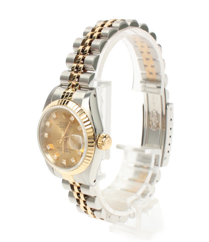 Rolex Watch Day เพียง 10p เพชรอัตโนมัติทองผู้หญิง Rolex